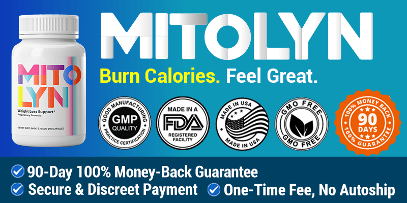 Mitolyn bottles and official package